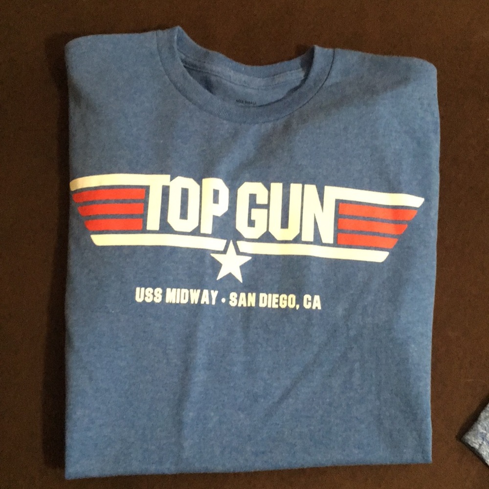 Never worn Top Gun T-shirt in small